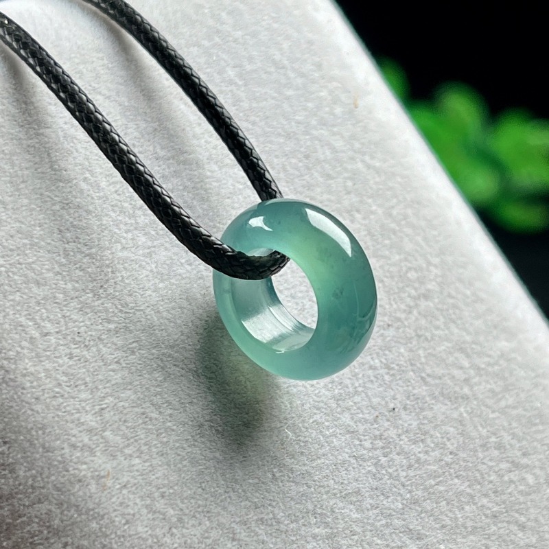 Jewelry & Watches Sp Z Oo Ul Frezerów 3 - Natural Emerald Blue Water Lucky Bead