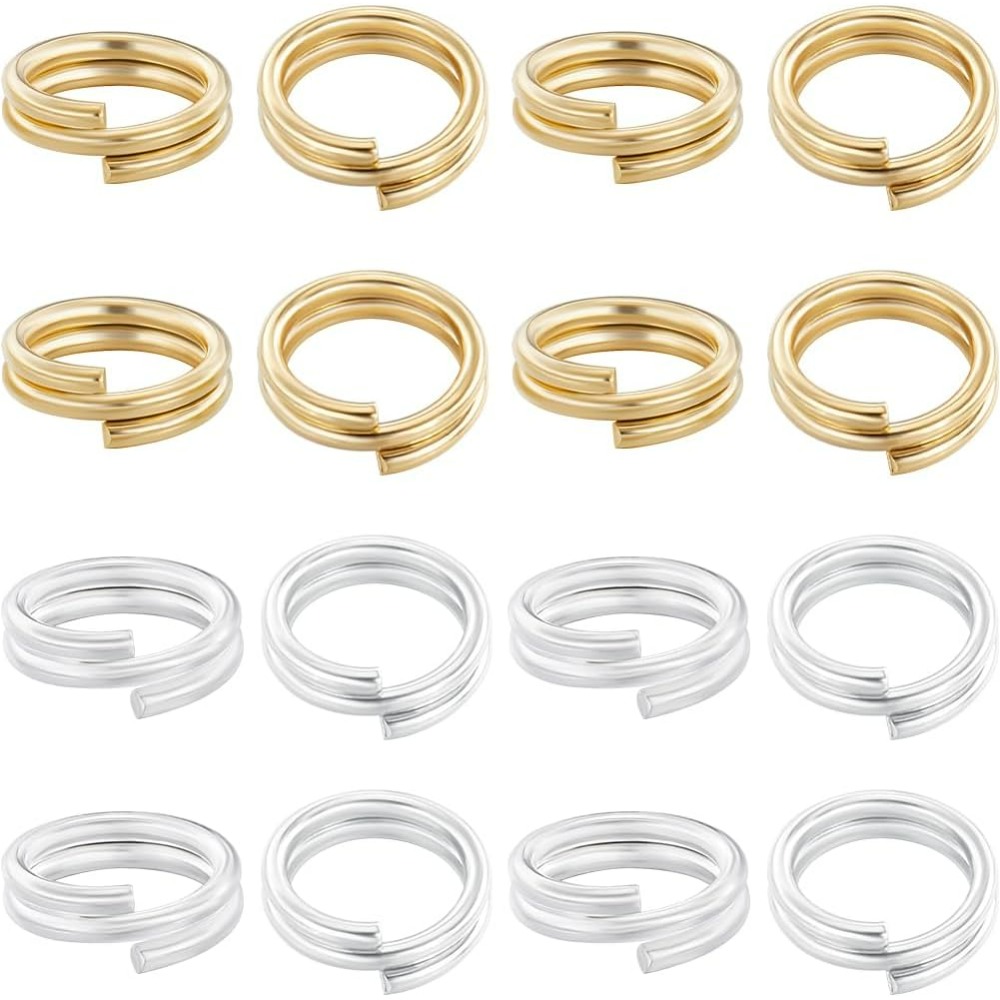 Sterling Silver Ring - 1 Box 80Pcs Split Jump Ring