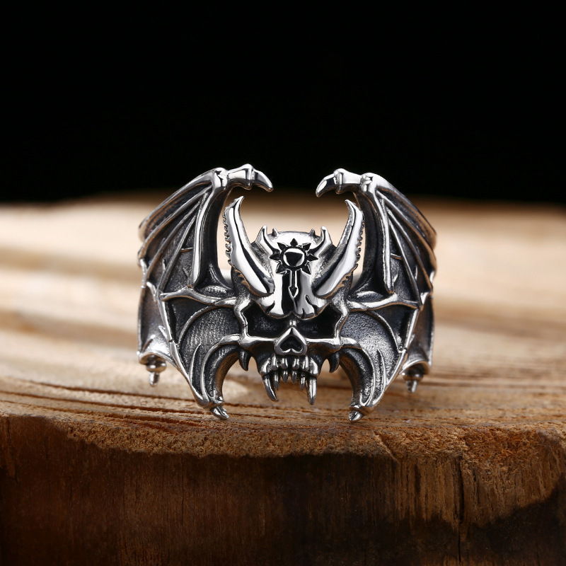 Sterling Silver Ring - Wholesale 925 sterling silver ring, skull