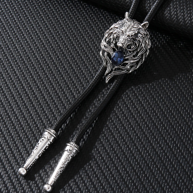 Retro Men's Wolf Head Bolo Tie - đánh giá và giá Wolf Jewelry & Watches Tampa Reviews