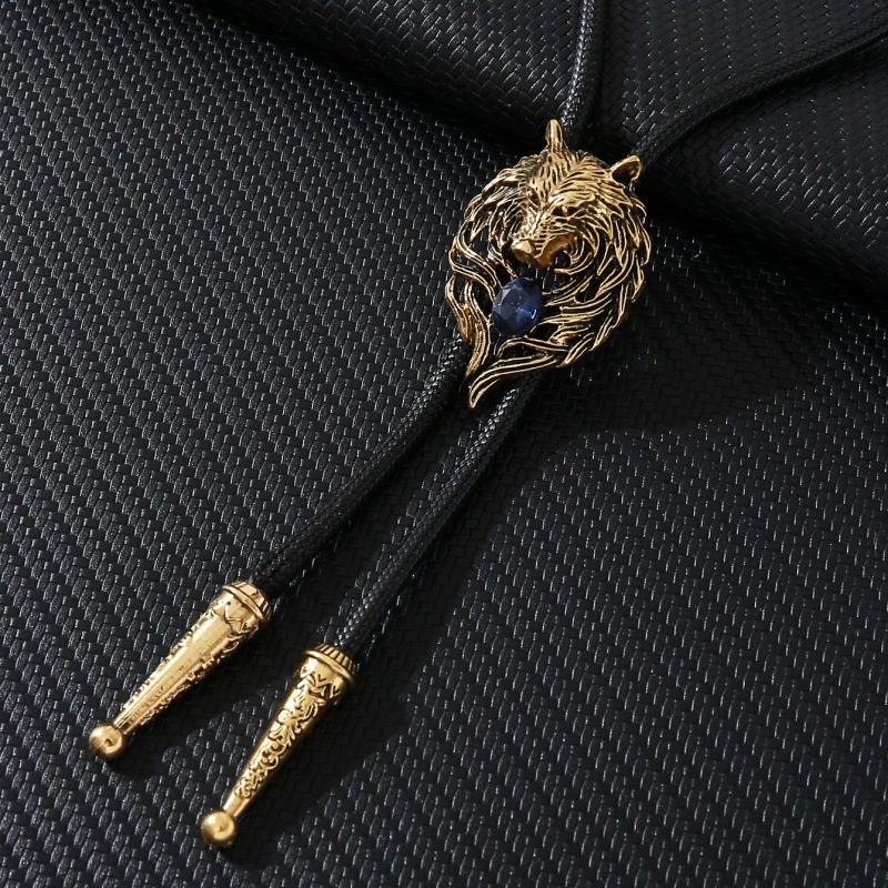 Retro Men's Wolf Head Bolo Tie - đánh giá và giá Wolf Jewelry & Watches Tampa Reviews