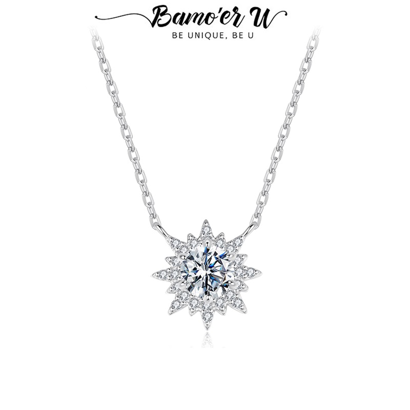 Bamoer U Sun Moissanite Neckla - đánh giá và giá Jewelry & Watches Sp Z Oo Ul Frezerów 3