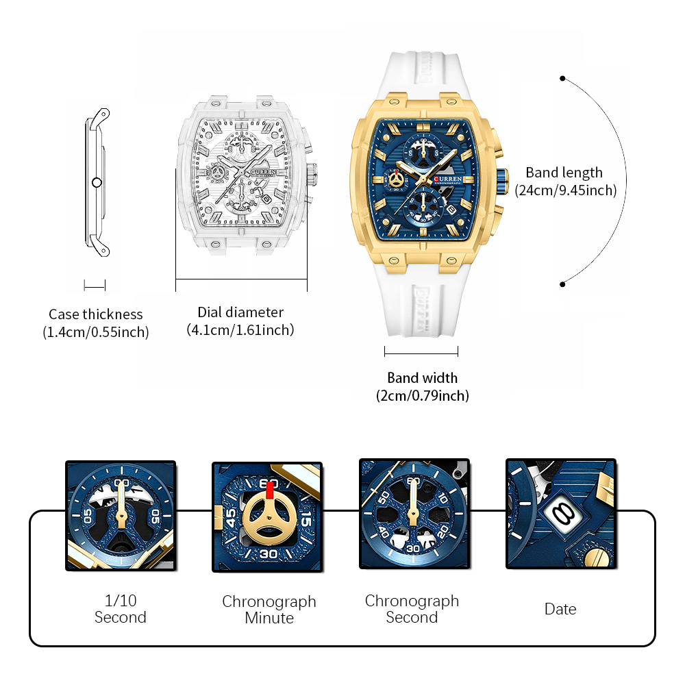 CURREN Luxury Vintage Watch fo - đánh giá và giá Jewelry Watch