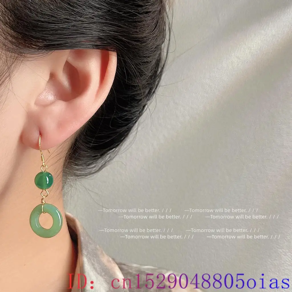 Green Real Jade Ring Earrings  - đánh giá và giá Sterling Silver Ring