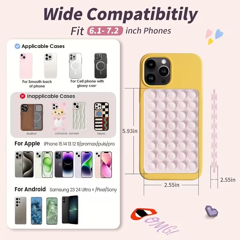 2-Pack Silicone Suction Phone  - đánh giá và giá Watches & Jewelry Lvmh