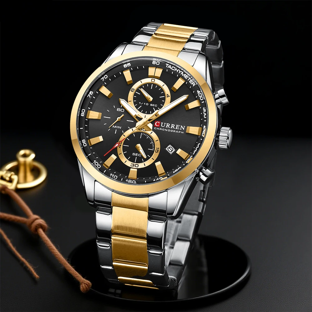 CURREN Casual Quartz Chrono Sp - đánh giá và giá Jewelry Watch