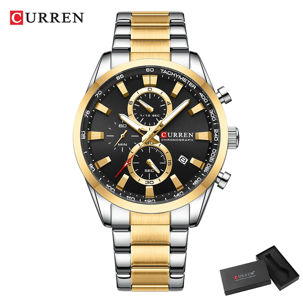 CURREN Casual Quartz Chrono Sp - đánh giá và giá Jewelry Watch