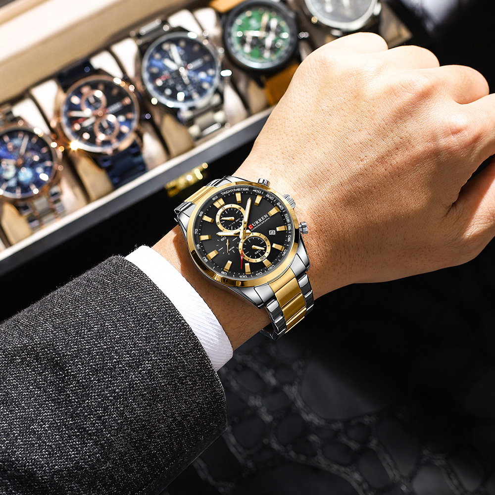 CURREN Casual Quartz Chrono Sp - đánh giá và giá Jewelry Watch