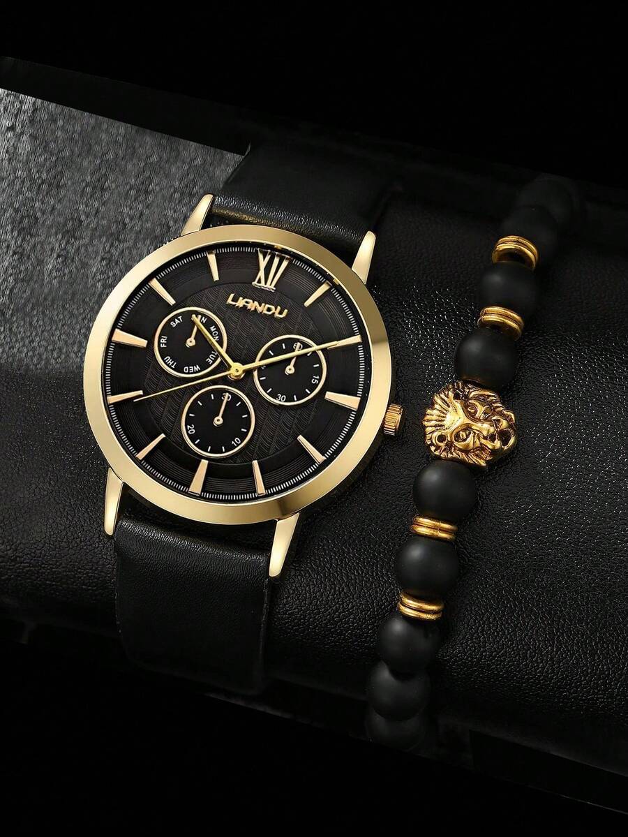 LIANDU LIANDU 1 Set Men's Fash - đánh giá và giá Jewelry Watch