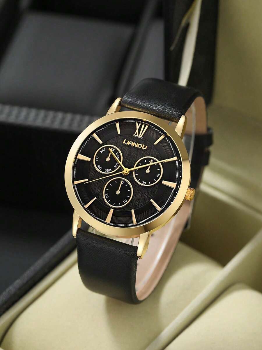 LIANDU LIANDU 1 Set Men's Fash - đánh giá và giá Jewelry Watch