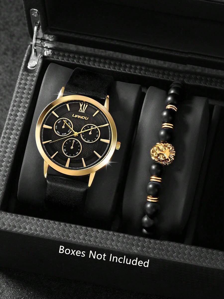 LIANDU LIANDU 1 Set Men's Fash - đánh giá và giá Jewelry Watch