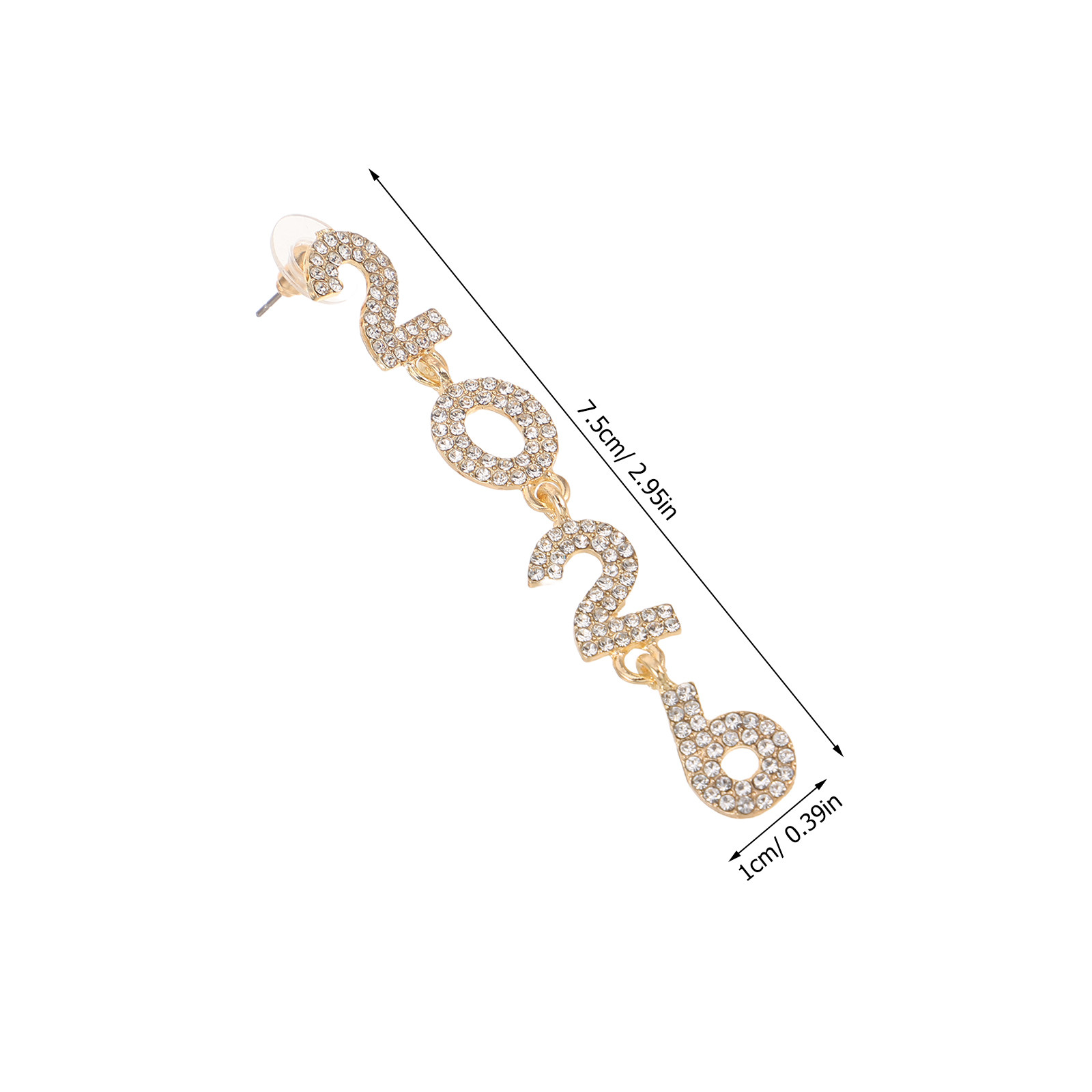 1Pair 2026 Year Dangle Earring - đánh giá và giá Eve Jewelry & Watches Distribuidor Oficial Rolex