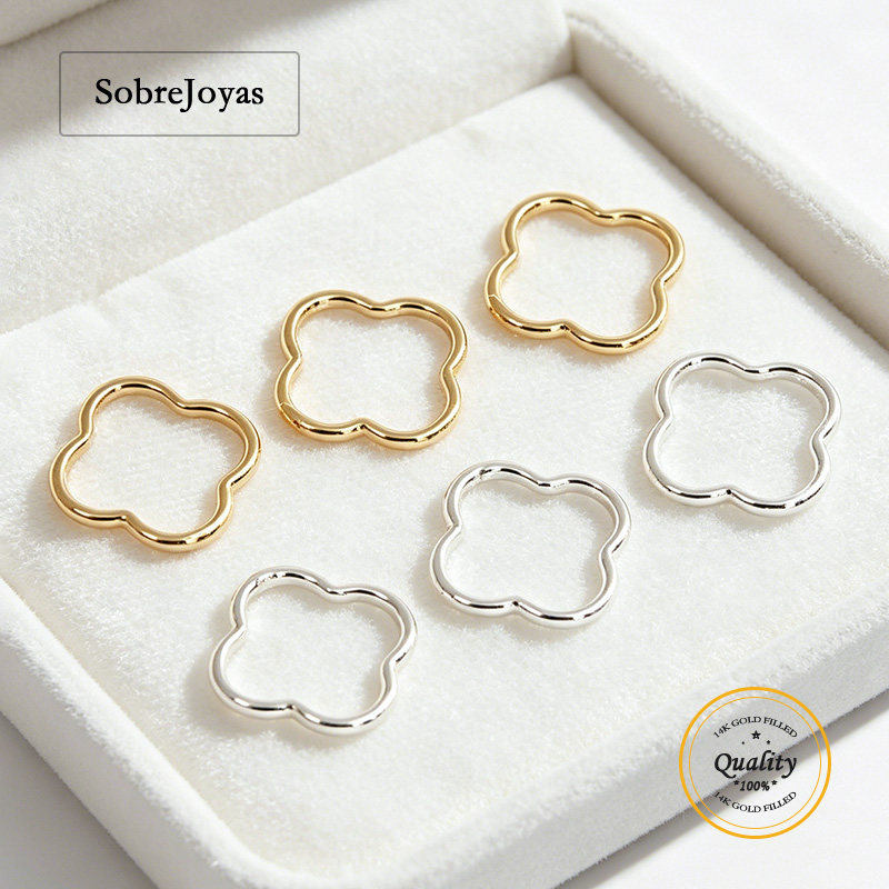 10mm Four-Leaf Clover Jump Rin - đánh giá và giá Sterling Silver Ring