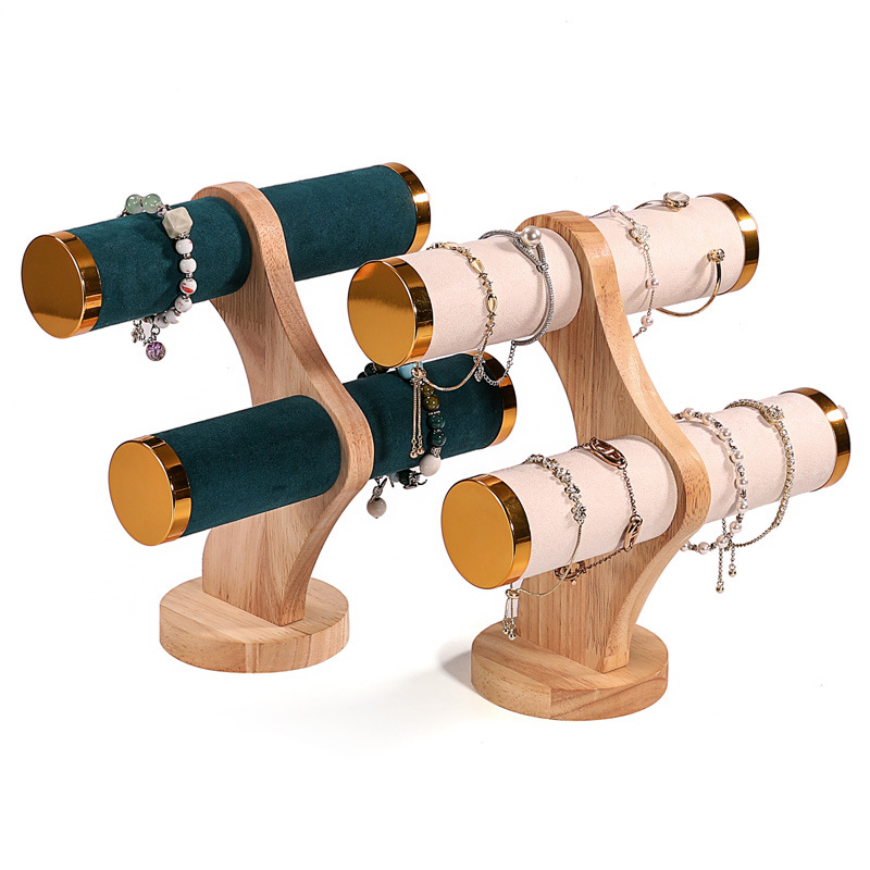 2-Tier Curved Wood Bracelet Ho - đánh giá và giá Jewelry And Watches Stores