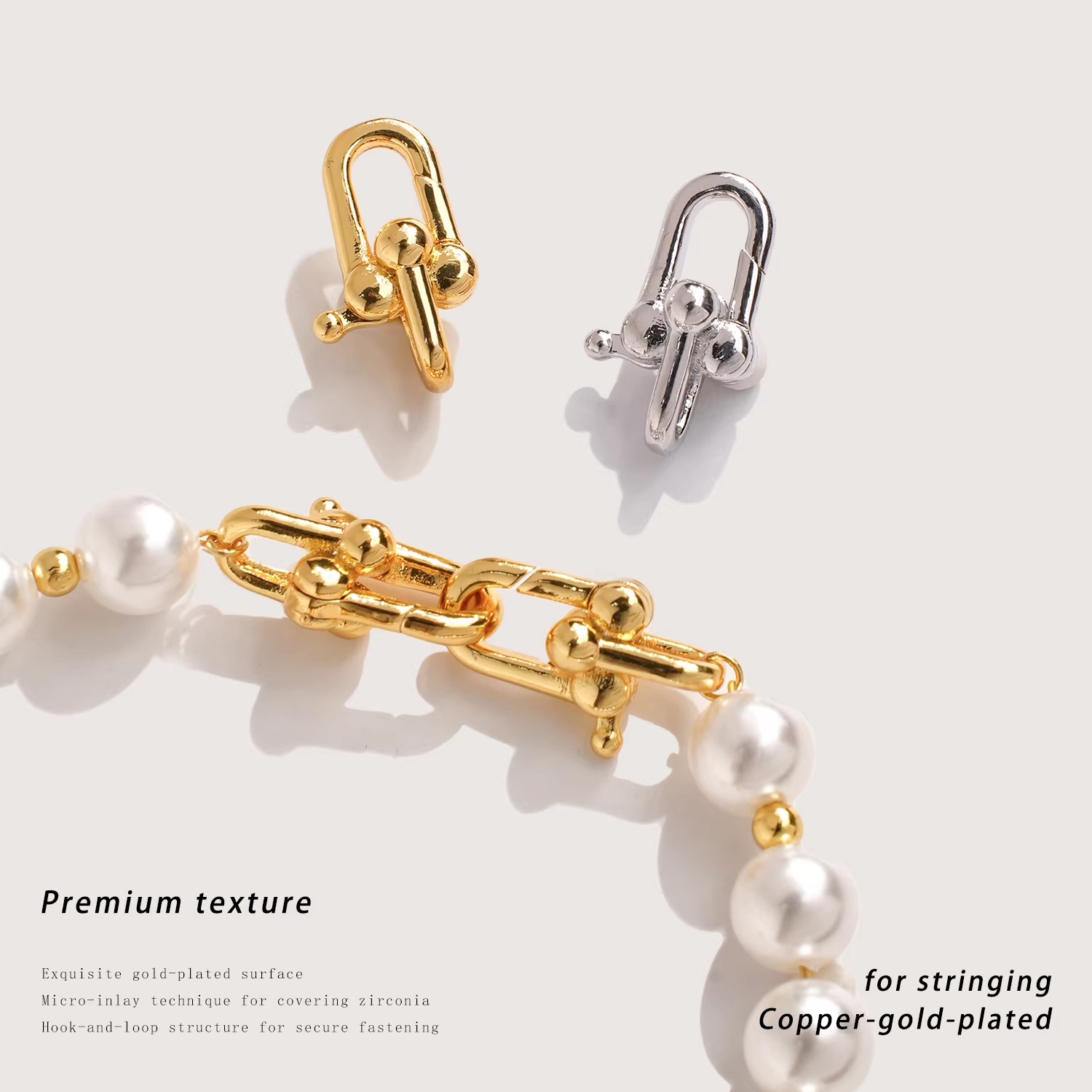 18K Gold Plated Press Clasp, D - đánh giá và giá Pearl Necklace