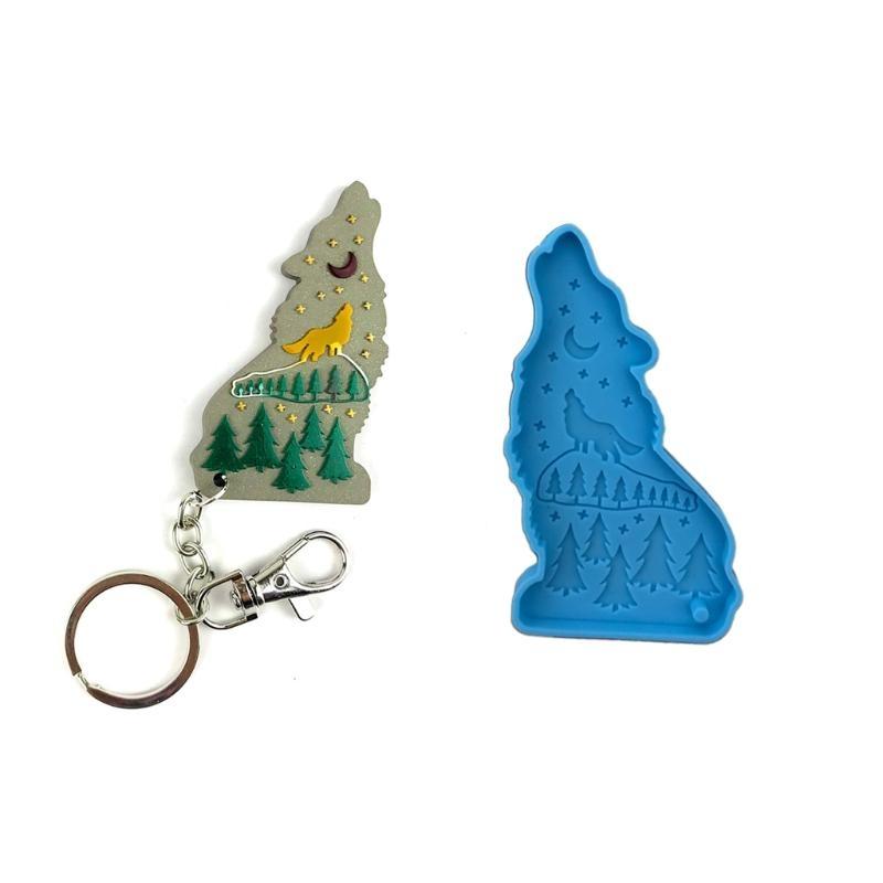 A52E Sáng Bóng Sói Móc Khóa Nh - đánh giá và giá Wolf Jewelry & Watches Tampa Reviews