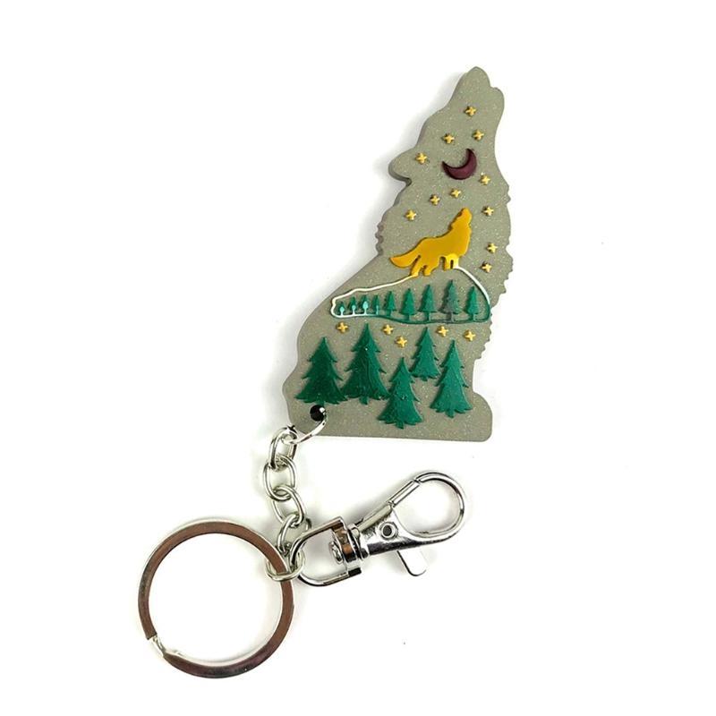 A52E Sáng Bóng Sói Móc Khóa Nh - đánh giá và giá Wolf Jewelry & Watches Tampa Reviews