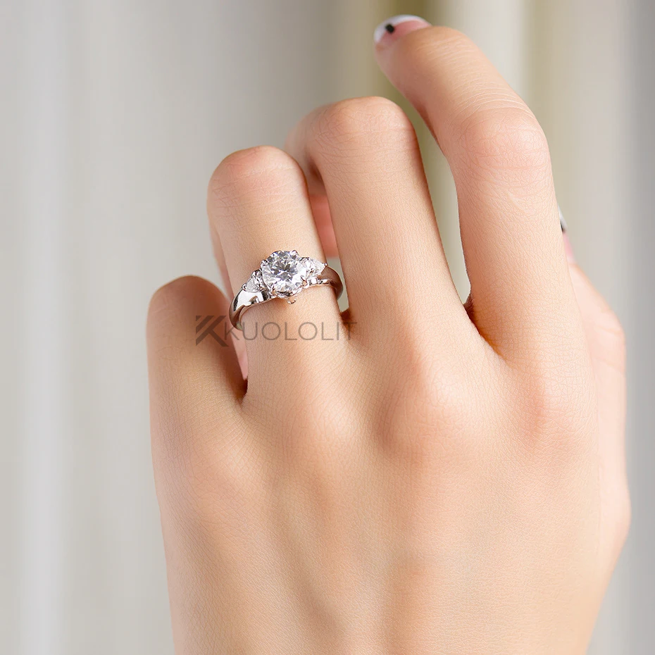 7.5MM Round D VVS1 Lion Solita - đánh giá và giá Sterling Silver Ring