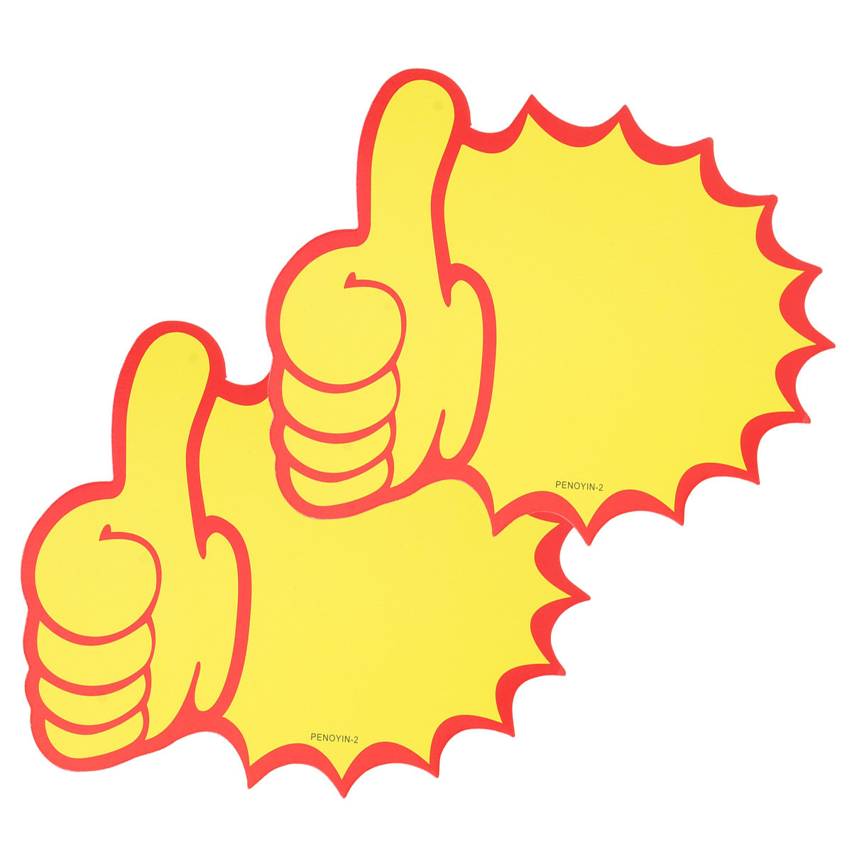 100Pcs Thumb Shaped Yellow Pap - đánh giá và giá Jewelry And Watches Stores