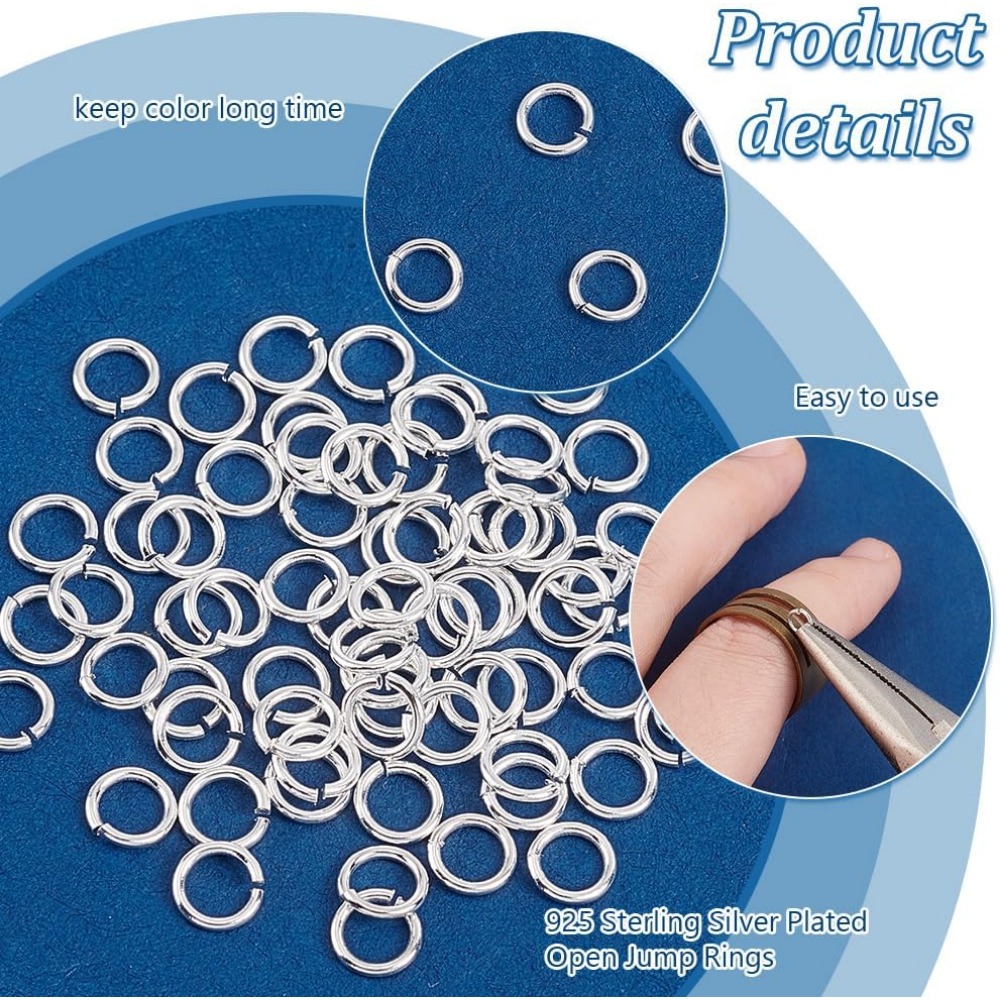 200pcs 925 Sterling Silver Pla - đánh giá và giá Sterling Silver Ring