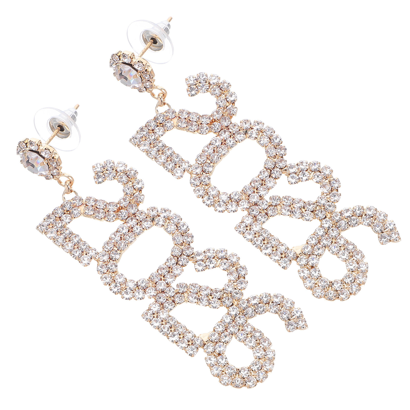 2026 Rhinestone Number Dangle  - đánh giá và giá Eve Jewelry & Watches Distribuidor Oficial Rolex