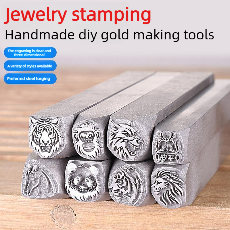 Animal Head Steel Stamp Punch, - đánh giá và giá Wolf Jewelry & Watches Tampa Reviews